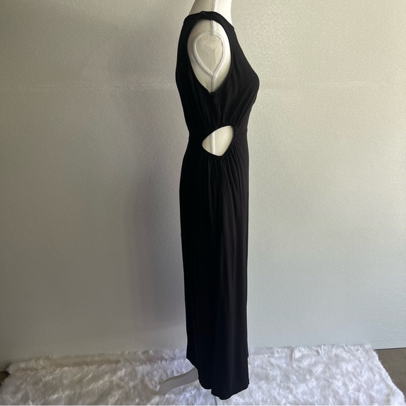 NWT Women's Summer Sleeveless Cutout Maxi Dress Bodycon Slit Beach Wedding SMALL - Picture 10 of 17